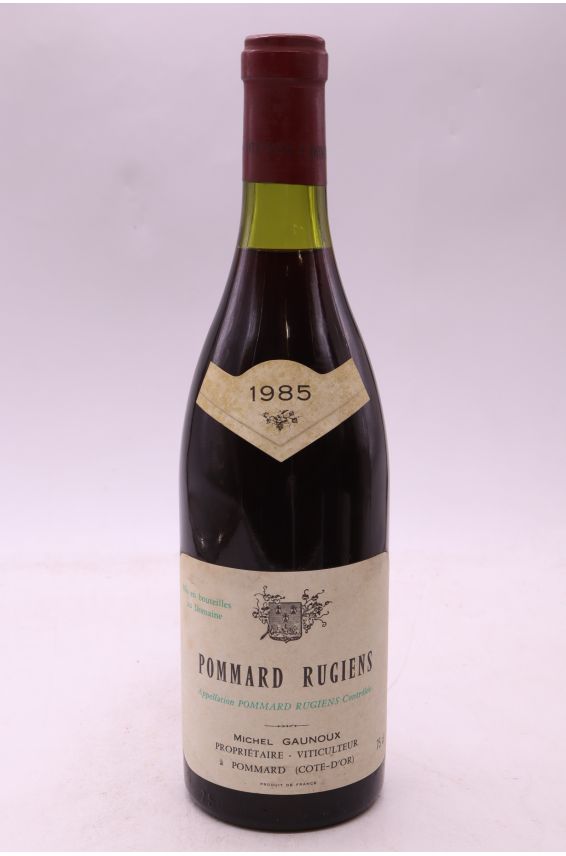 Michel Gaunoux Pommard 1er cru Les Rugiens 1985
