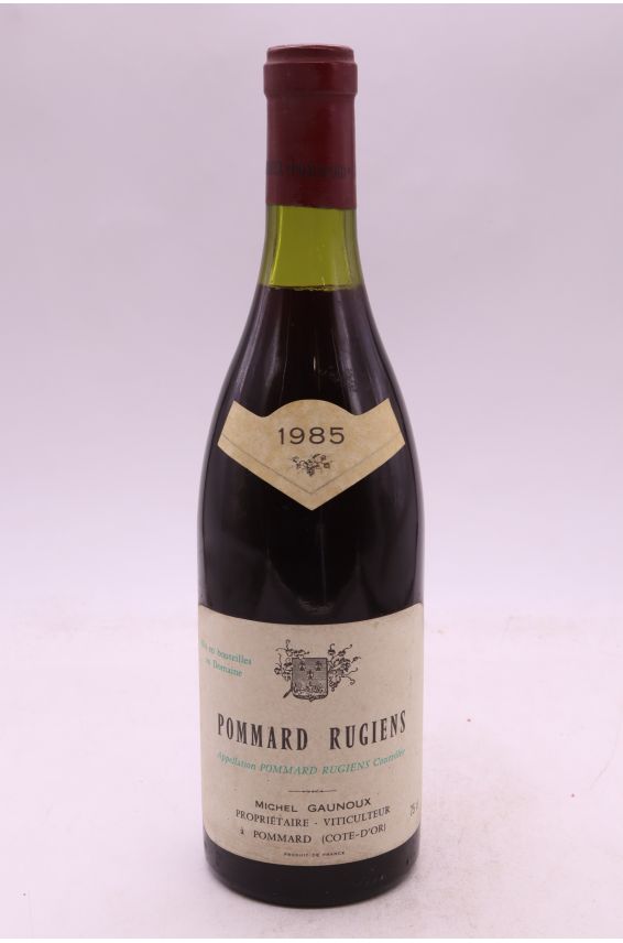 Michel Gaunoux Pommard 1er cru Les Rugiens 1985
