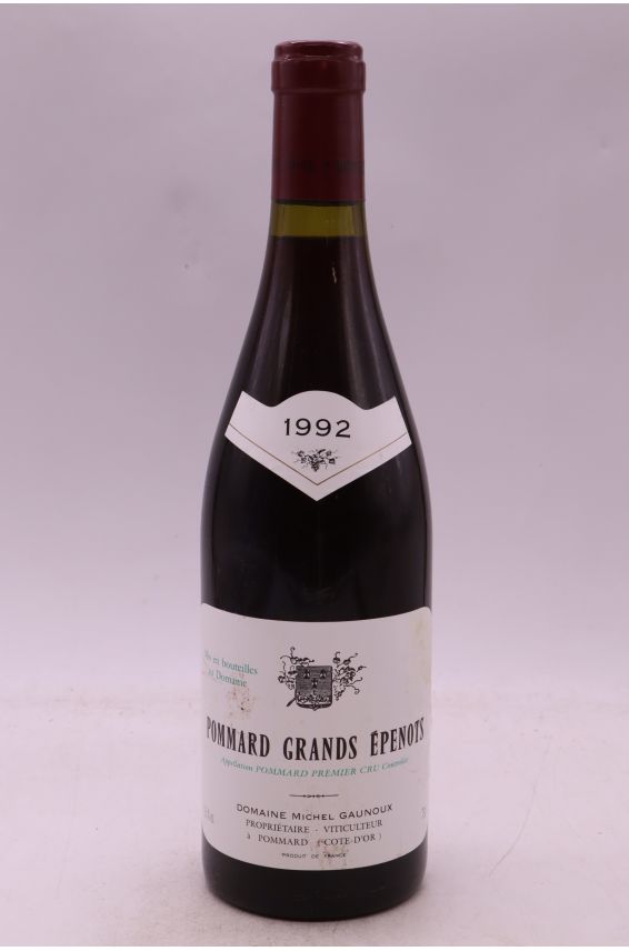 Michel Gaunoux Pommard 1er cru Les Grands Epenots 1992