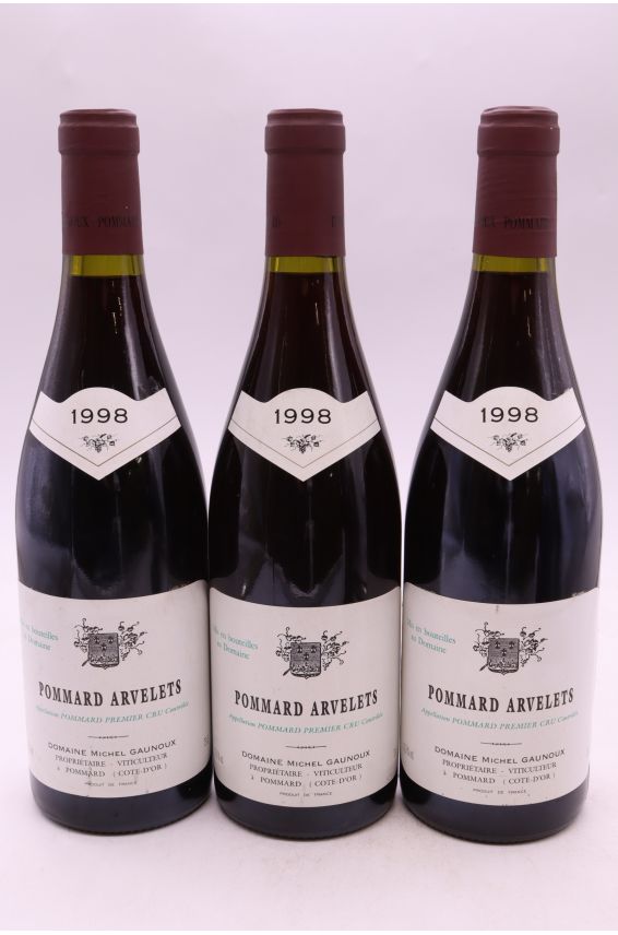 Michel Gaunoux Pommard 1er cru Les Arvelets 1998