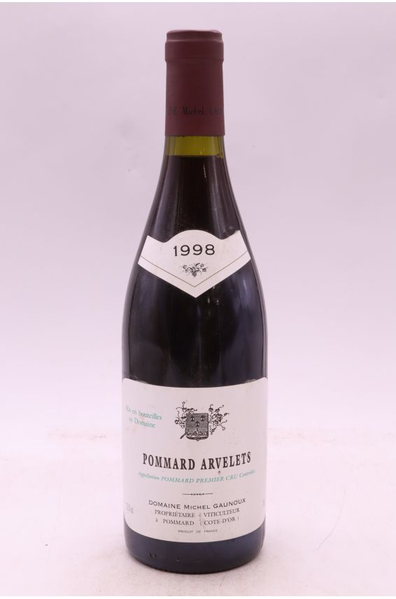 Michel Gaunoux Pommard 1er cru Les Arvelets 1998