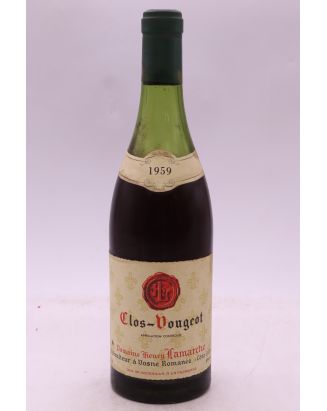François Lamarche Clos Vougeot 1959 - PROMO -25% !