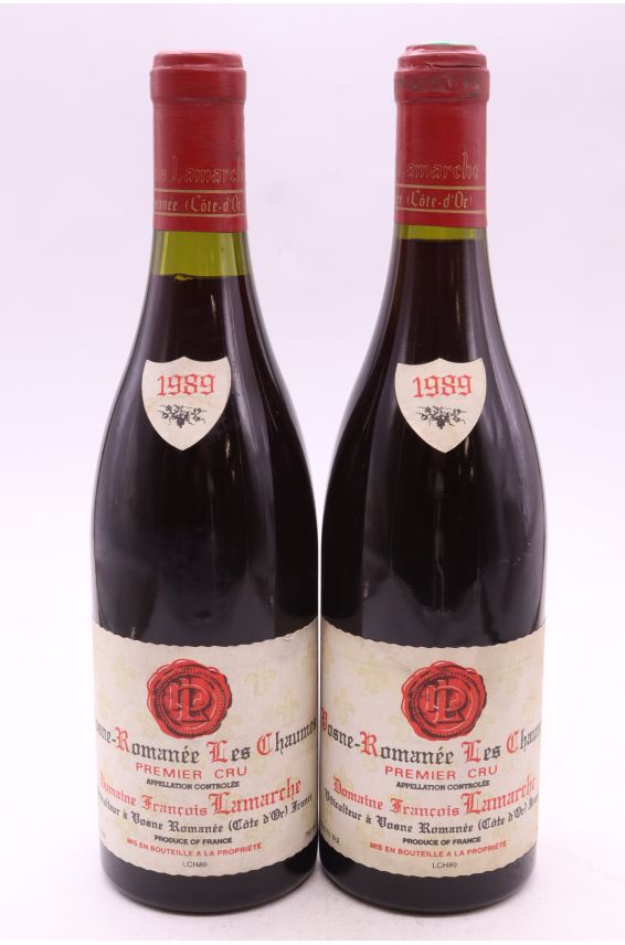 François Lamarche Vosne Romanée 1er cru Les Chaumes 1989