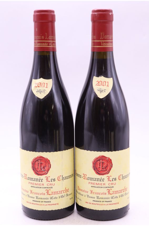 François Lamarche Vosne Romanée 1er cru Les Chaumes 2001