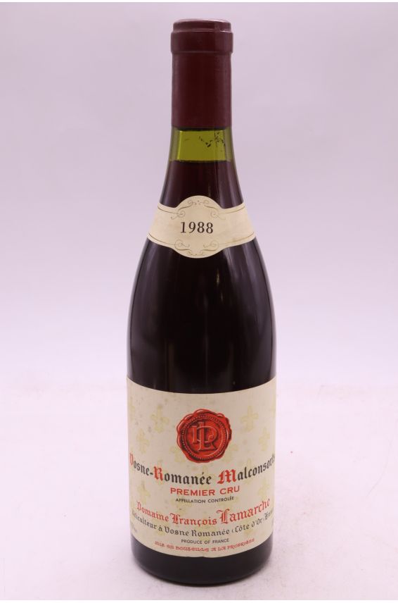 François Lamarche Vosne Romanée 1er cru Les Malconsorts 1988