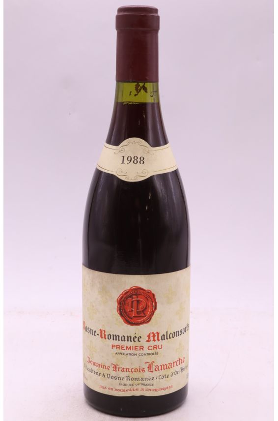 François Lamarche Vosne Romanée 1er cru Les Malconsorts 1988