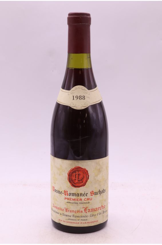 François Lamarche Vosne Romanée 1er cru Les Suchots 1988