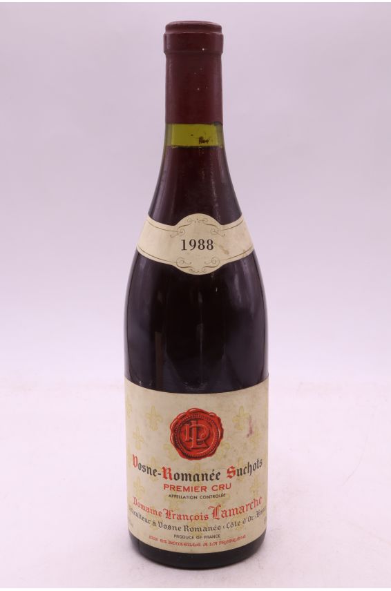 François Lamarche Vosne Romanée 1er cru Les Suchots 1988