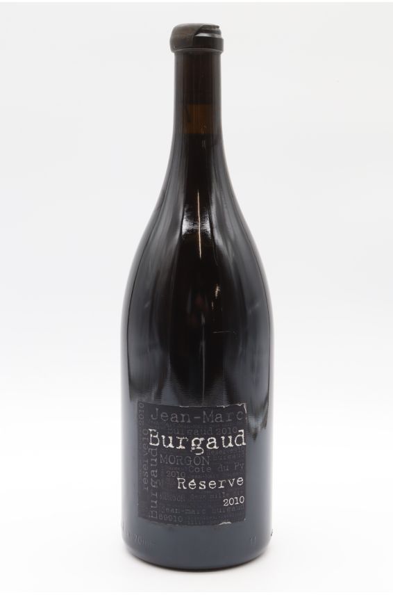 Jean Marc Burgaud Morgon Réserve 2010 Magnum