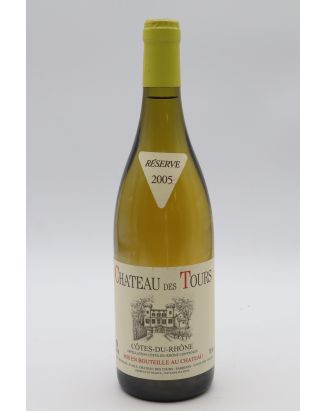 Château des Tours Côtes du Rhône 2005 blanco