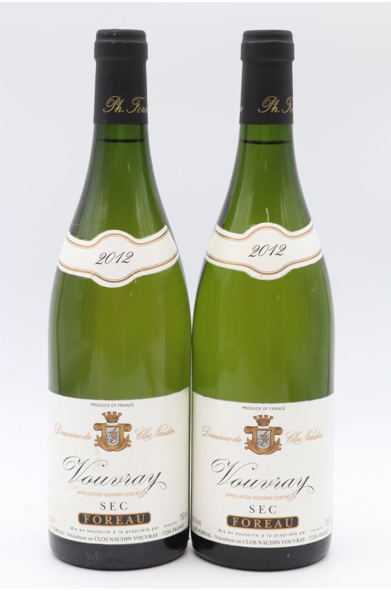 Foreau Vouvray Sec 2012