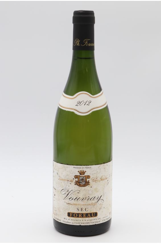 Foreau Vouvray Sec 2012