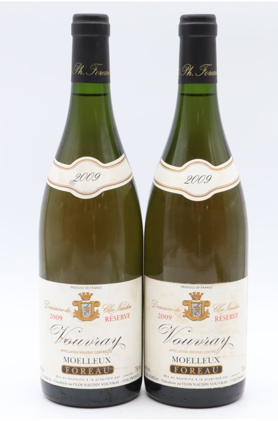 Foreau Vouvray Moelleux Réserve 2009