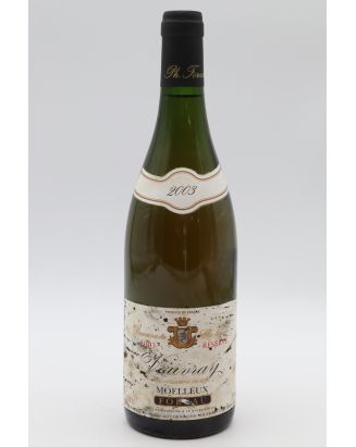 Foreau Vouvray Moelleux Réserve 2003 - PROMO -5% !