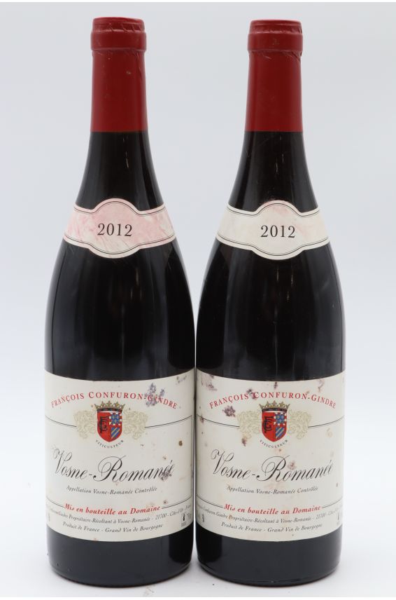 Confuron Gindre Vosne Romanée 2012