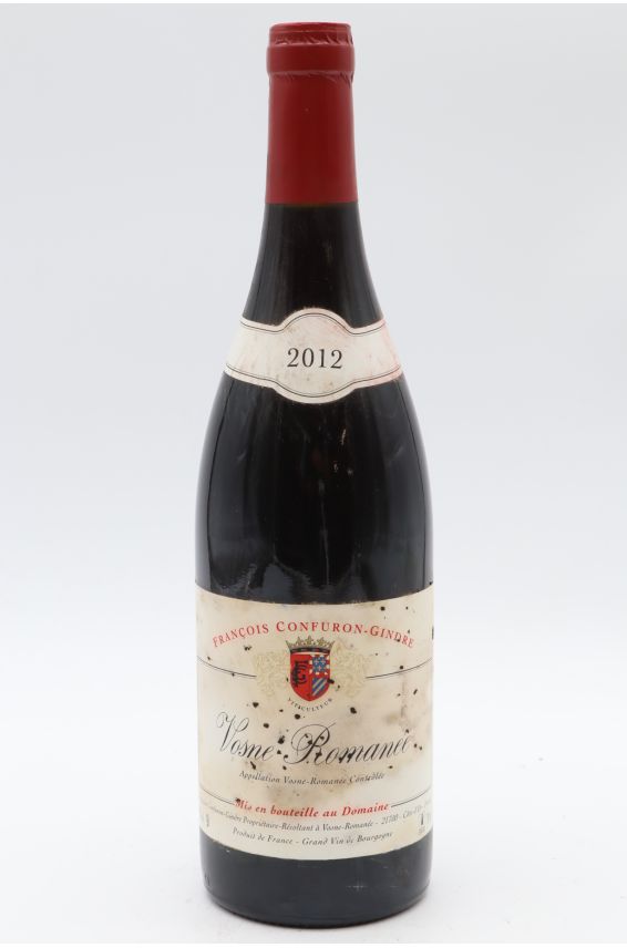 Confuron Gindre Vosne Romanée 2012