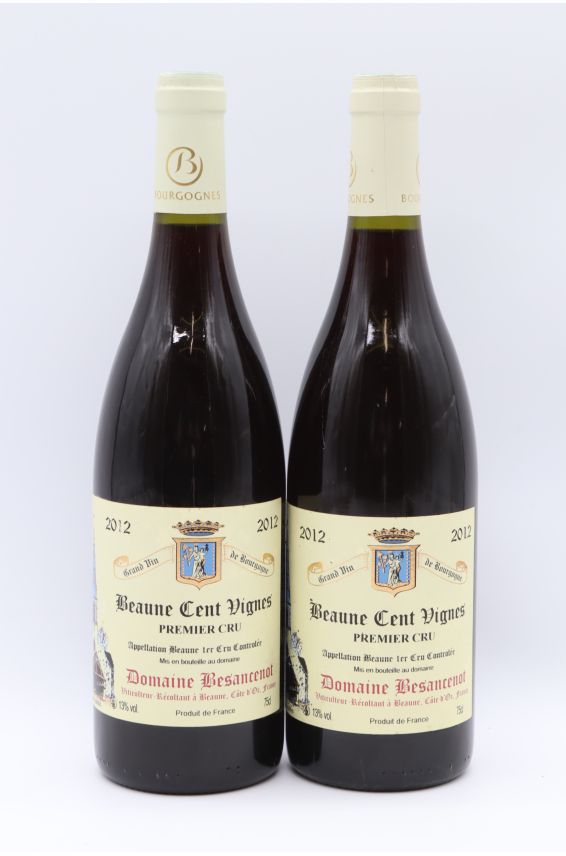 Besancenot Beaune 1er cru Cents Vignes 2012