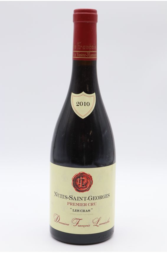 François Lamarche Nuits Saint Georges 1er cru Les Cras 2010