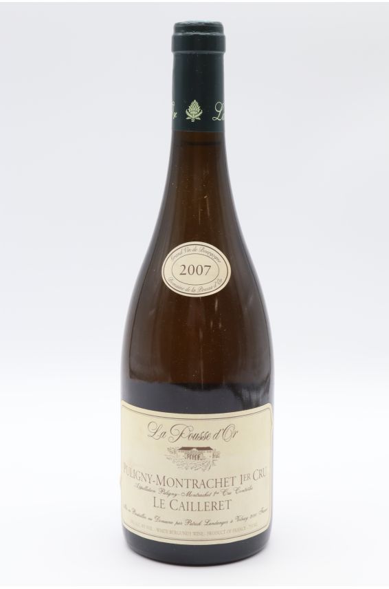 La Pousse d'Or Puligny Montrachet 1er cru Le Cailleret 2007