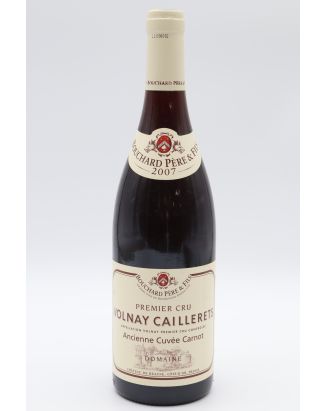 Bouchard P&F Volnay 1er cru Caillerets Ancienne cuvée Carnot 1er cru 2007
