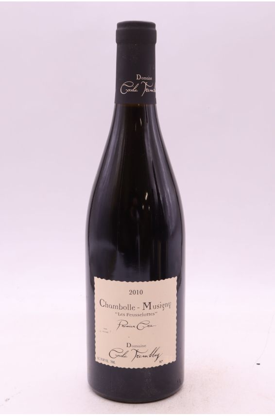 Cécile Tremblay Chambolle Musigny 1er cru Les Feusselottes 2010