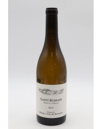 Gilles Buisson Saint Romain Sous la Velle 2023 Blanc
