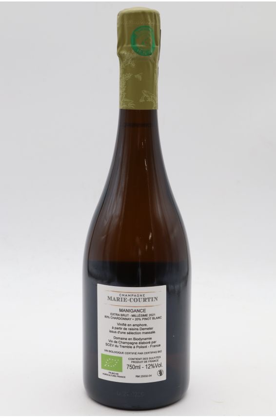 Marie Courtin Manigance Extra Brut 2021