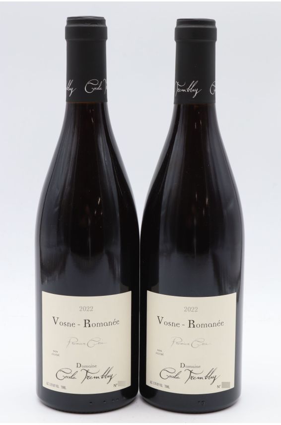 Cécile Tremblay Vosne Romanée 1er cru 2022