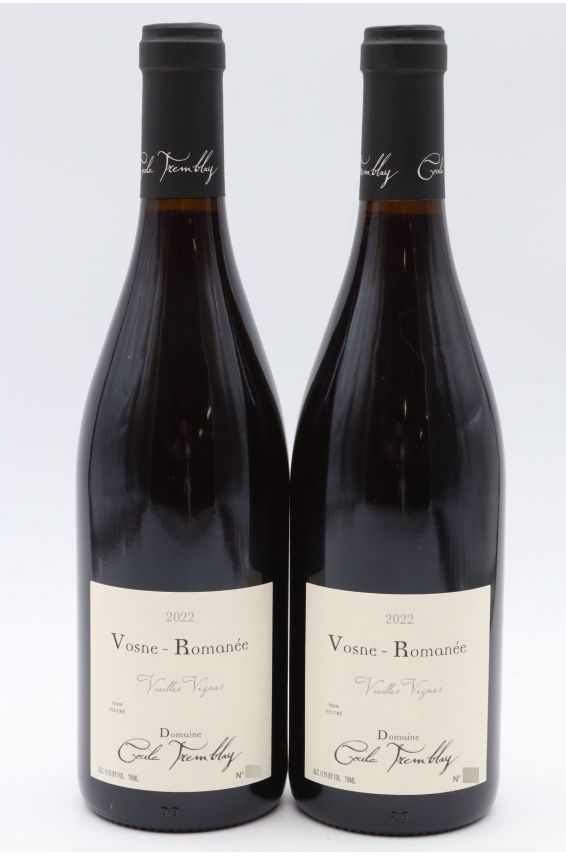 Cécile Tremblay Vosne Romanée Vieilles Vignes 2022