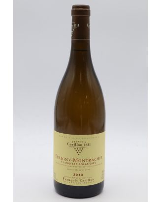 François Carillon Puligny Montrachet 1er cru Les Folatières 2013