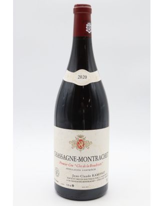 Ramonet Chassagne Montrachet 1er cru Clos de la Boudriotte 2020 tinto Magnum