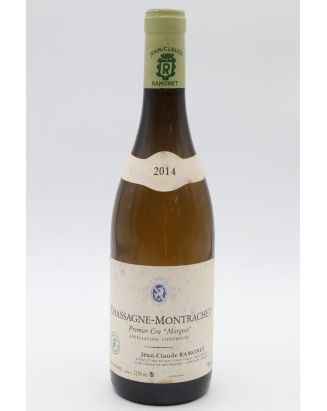 Ramonet Chassagne Montrachet 1er cru Morgeot 2014 blanc