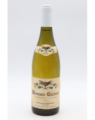 Coche Dury Meursault 1er cru Caillerets 2012