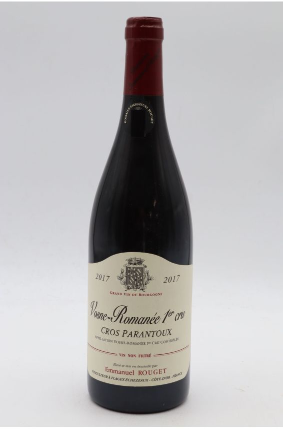 Emmanuel Rouget Vosne Romanée 1er cru Cros Parantoux 2017