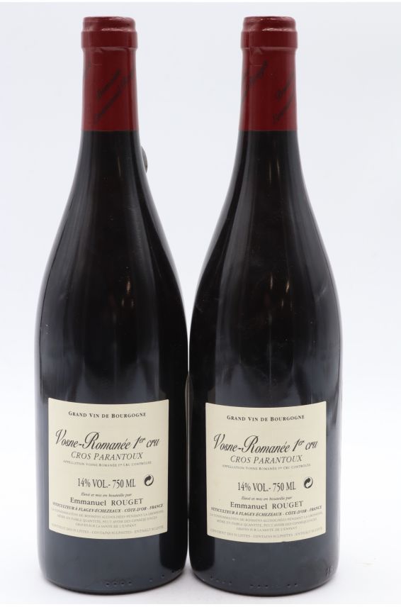 Emmanuel Rouget Vosne Romanée 1er cru Cros Parantoux 2017