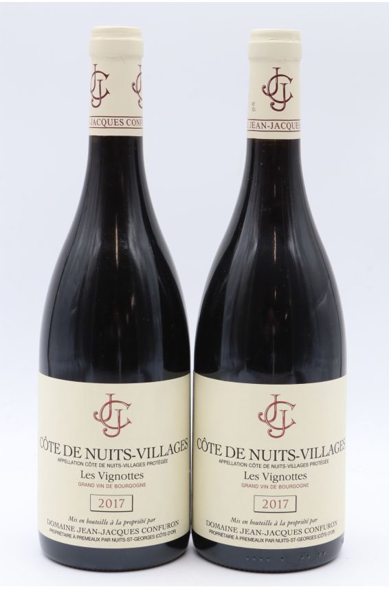 Jean Jacques Confuron Côte de Nuits Villages Les Vignottes 2017