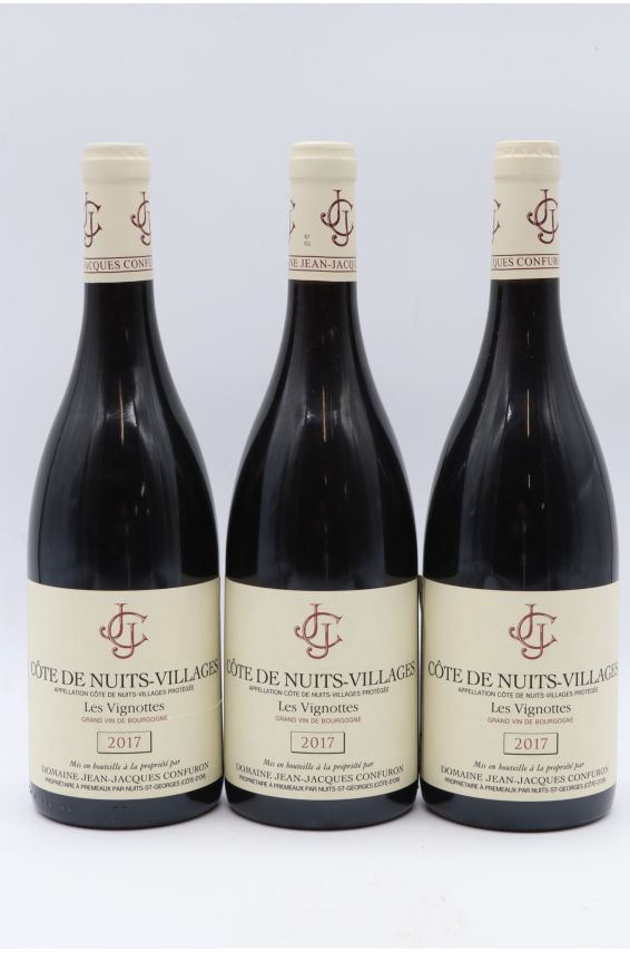 Jean Jacques Confuron Côte de Nuits Villages Les Vignottes 2017