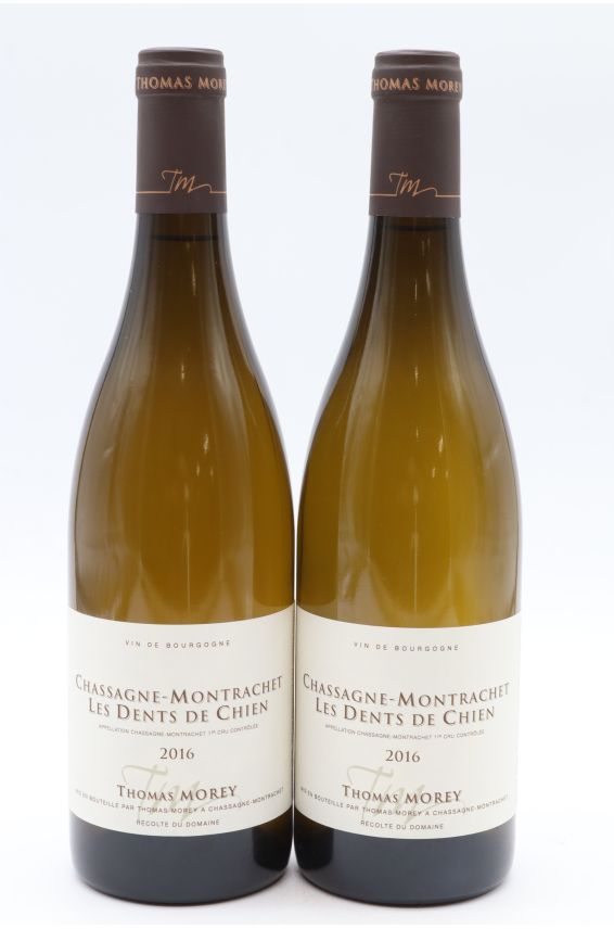 Thomas Morey Chassagne Montrachet 1er cru Les Dents de Chien 2016