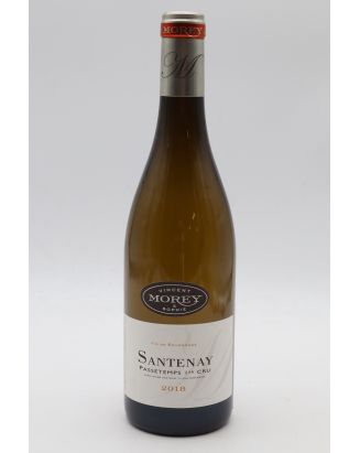 Vincent Morey Santenay 1er cru Passetemps 2018 blanc