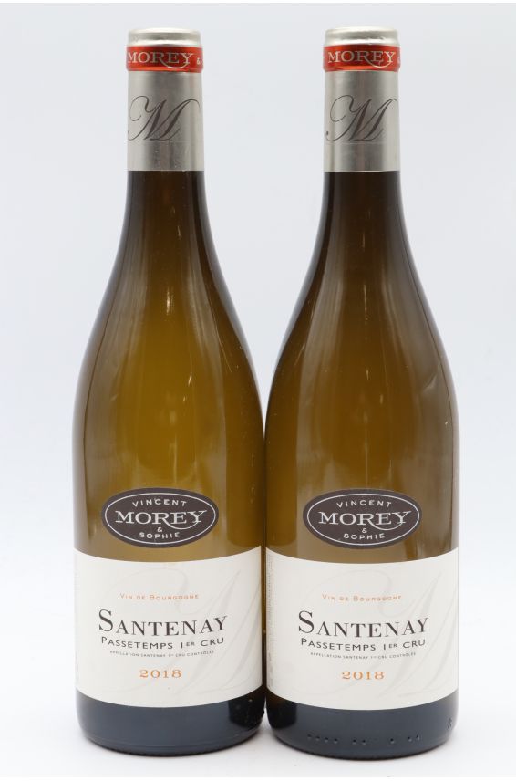 Vincent Morey Santenay 1er cru Passetemps 2018 blanc
