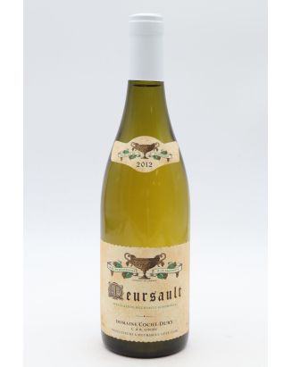 Coche Dury Meursault 2012