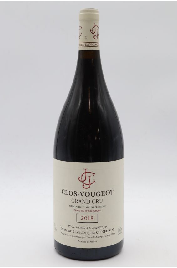 Jean Jacques Confuron Clos Vougeot 2018 Magnum