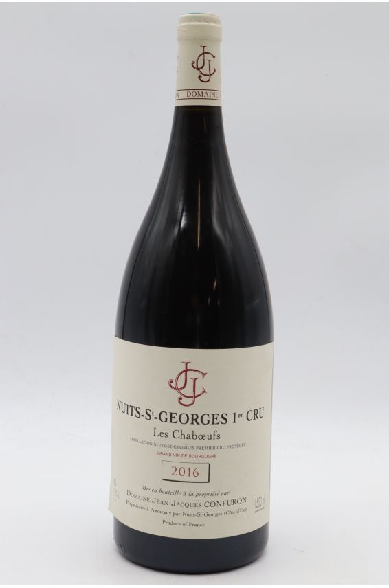 Jean Jacques Confuron Nuits Saint Georges 1er cru Les Chaboeufs 2016