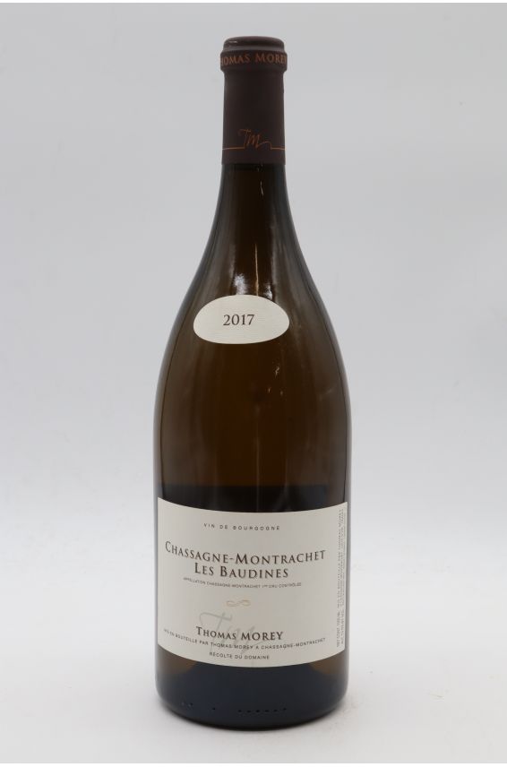 Thomas Morey Chassagne Montrachet 1er cru Les Baudines 2017 Magnum