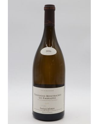 Thomas Morey Chassagne Montrachet 1er cru Les Embrazées 2016 Magnum