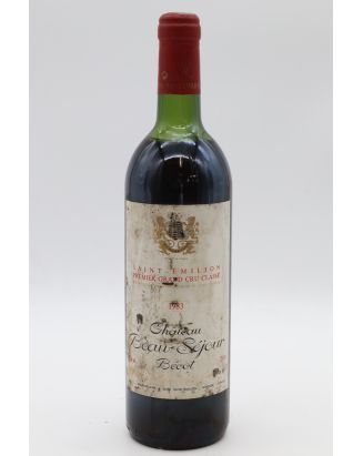 Beauséjour Bécot 1983 -15% DISCOUNT !