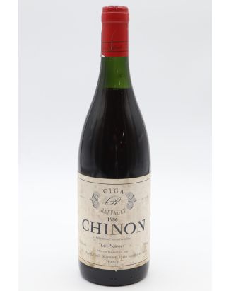 Olga Riffault Chinon Les Picasses 1986 - PROMO -5% !