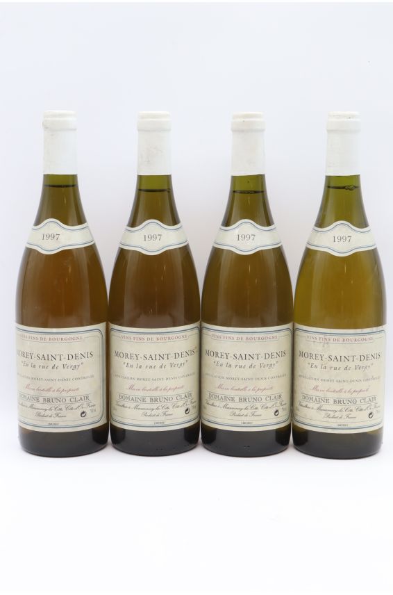 Bruno Clair Morey Saint Denis En la Rue de Vergy 1997 branco
