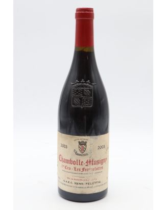 Henri Felettig Chambolle Musigny 1er cru Les Feusselottes 2003 - PROMO -5% !