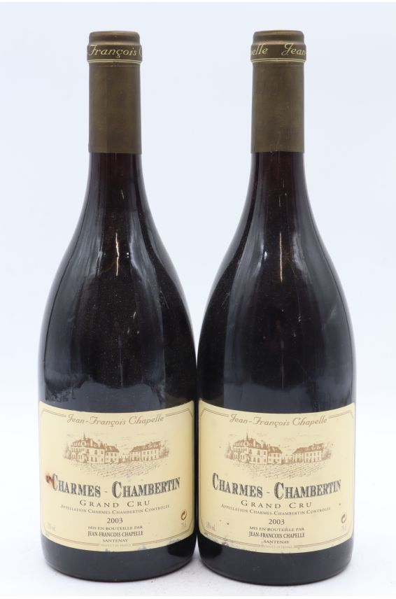 Jean François Chapelle Charmes Chambertin 2003
